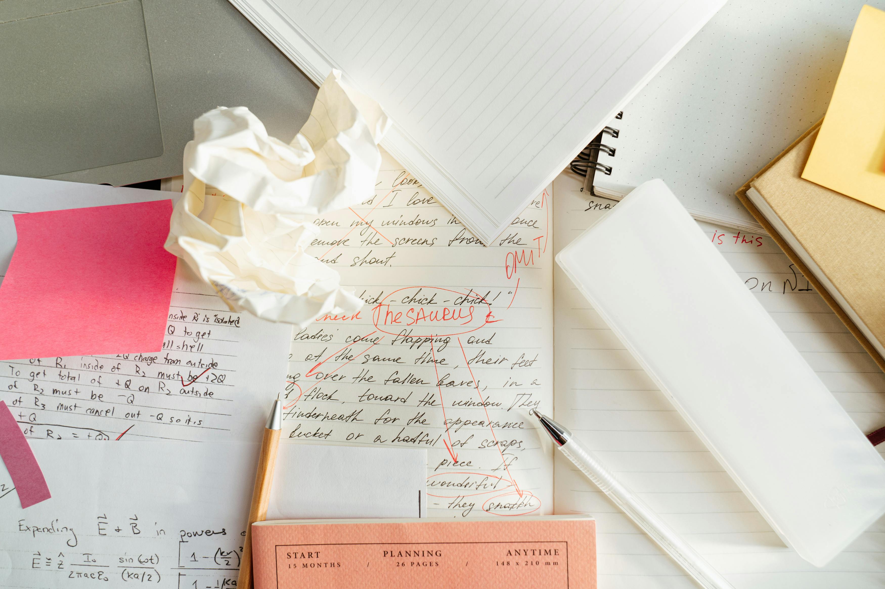 Messy planner